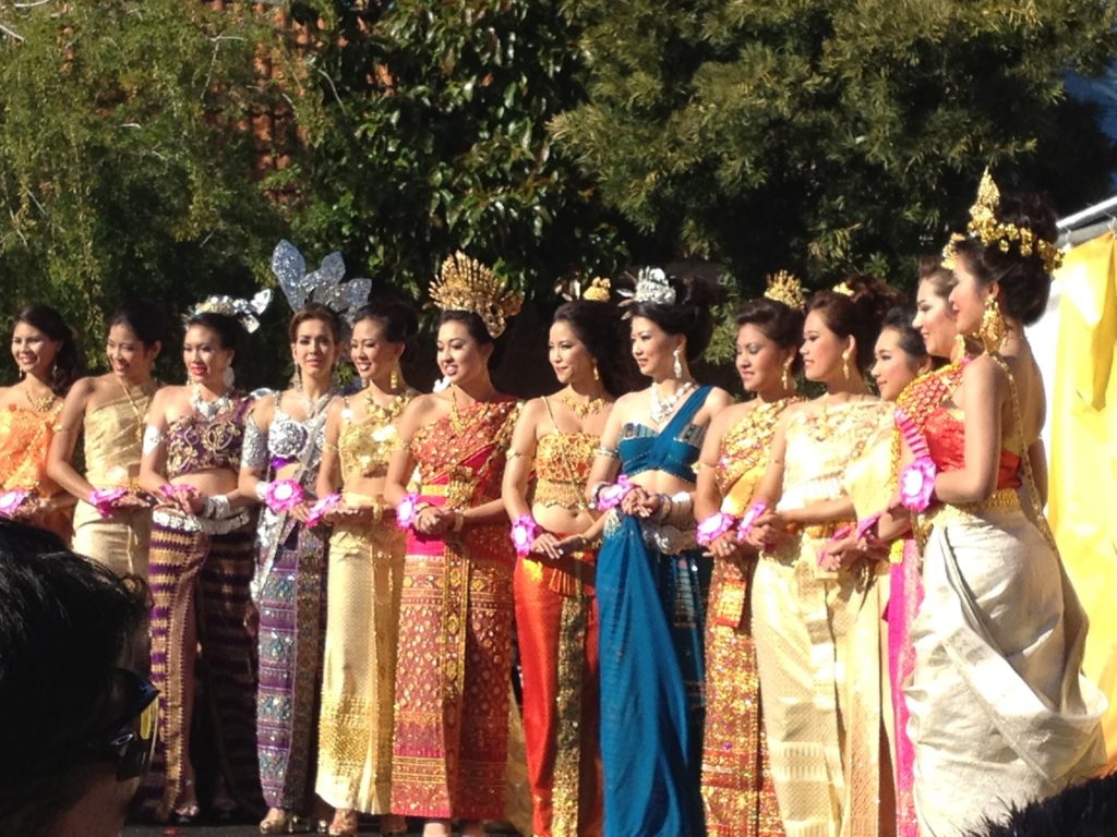 Songkran Thai New Year Festival Miss Thai pageant