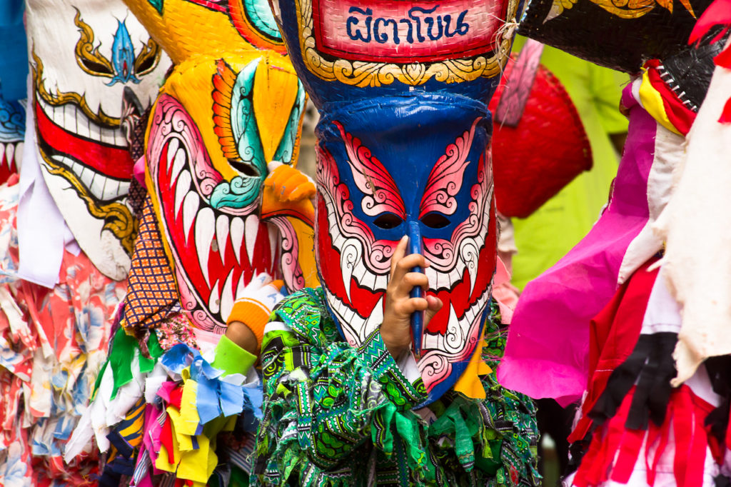 The Colorful Phi Ta Khon Festival of Dan Sai