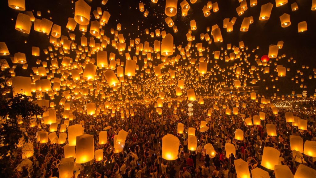 Yi Peng Lanterns